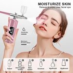 Airbrush Compressor Machine Manufacturer - Portable Smart LCD Screen Cordless Auto Rechargeable Nail Art Paint Makeup Spray Gun