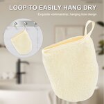 Makeup Remover Gloves Manufacturer - New Colorful Soft Fiber Face Cleansing Reusable Washable Facial Make up Removal Mitts