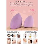 Makeup Sponge Manufacturer - Custom Private Label Super Soft Latex Free Beauty Egg Foundation Loose Powder Blender Puff