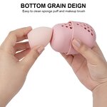 Beauty Egg Set Manufacturer - Custom Creative Silicone & Holders Gift Set Latex Free Makeup Sponge Blender With Storage Box