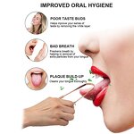 Tongue Cleaner Manufacturer - Wholesale Surgical Grade Stainless Steel Dental Oral Care Cleaning Tools Fresh Breath for Adults