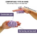 Silicone Shampoo Comb Manufacturer - Factory Soft Waterproof Head Health Care Dandruff Removal Hair Washing Scrubber Tool