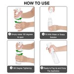 Mist Spray Bottle Manufacturer - Custom 200Ml Macaron Plastic Ultra-Fine Continuous Sprayer for Hair Salons