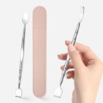 Blackhead Remover Sticks Manufacturer - High Quality Stainless Steel Double-Head Spatula Acne Whitehead Extractor Pore Cleaner
