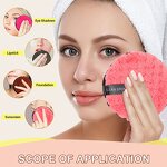 Makeup Removal Pad Manufacturer - Eco Friendly Microfiber Reusable Washable Cotton Face Clean Exfoliator Makeup Remover Cloths