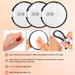 Makeup Remover Pads Manufacturer - Factory Organic Reusable Face Exfoliator Cleaning Wipes ultra Soft Cotton Wipe Set