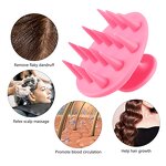 Scalp Massager Brush Manufacturer - Hot Selling Soft Silicone Bristles Head Cleaning Care Tool for Men Women Dandruff Removal