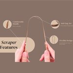 Tongue Cleaner Manufacturer - Wholesale Surgical Grade Stainless Steel Dental Oral Care Cleaning Tools Fresh Breath for Adults