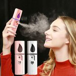 Facial Mist Sprayer Manufacturer - Home Personal Electric Mini Face Spray Device Usb Charging Portable Beauty Skin Care Nano Mist