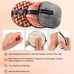 Makeup Remover Pads Manufacturer - Reusable Round Microfiber Washable Face Cleansing Skin Care Make up Removal Cotton Pad