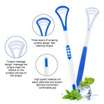 Tongue Scraper Manufacturer - Eco Friendly Reusable 3 Layer Kids Adult Oral Hygiene Teeth Care Cleaning Pink Tongue Cleaner