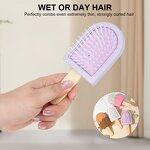 Hair Air Cushion Comb Manufacturer - New Ice Cream Shape Mini Soft Bristles Scalp Massage Detangler for Girls