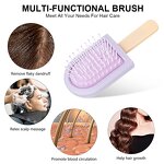 Hair Air Cushion Comb Manufacturer - New Ice Cream Shape Mini Soft Bristles Scalp Massage Detangler for Girls