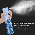 Mist Spray Bottle Manufacturer - Custom 200Ml Macaron Plastic Ultra-Fine Continuous Sprayer for Hair Salons