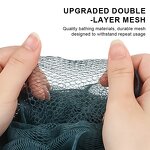 Loofah Sponge Scrubber Manufacturer - High Quality Bath Body Flower Mesh Puffs Cleaning Bathing Tool for Family