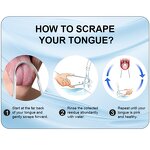 Tongue Scraper Manufacturer - Non Disposable 100% Stainless Steel Reduce Bad Breath Oral Care Tool for Kids Adults
