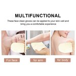 Makeup Remover Gloves Manufacturer - New Colorful Soft Fiber Face Cleansing Reusable Washable Facial Make up Removal Mitts