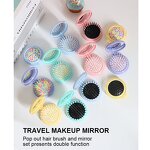 Hair Styling Tools Kit Manufacturer - Custom Gift Box Portable Anti-static Air Cushion Comb Detangling Brushes Set