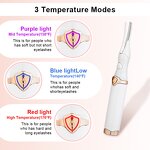 Heated Eyelash Curler Manufacturer - Compact Usb Rechargeable 3D Naturally Ironing Long Lasting Electric Eye Lash Curling Clip
