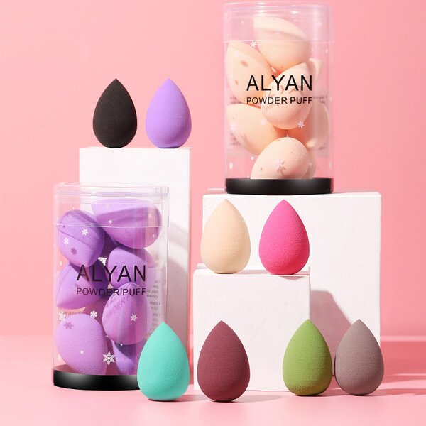 Makeup Sponges Set Manufacturer - Wholesale Multi-Colored Latex-Free Dry Wet Use Small Cosmetic Mini Beauty Egg Tool for Foundation