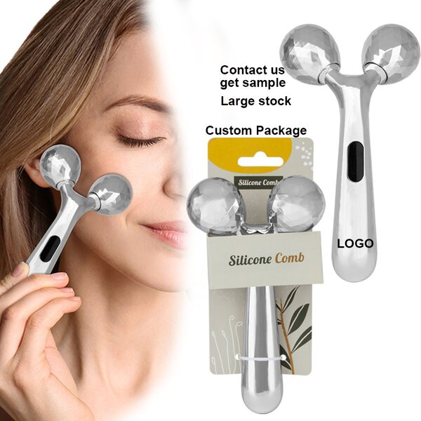 Facial Roller Manufacturer - OEM Custom 3D ABS Body Lifting Massager Metal Beauty Bar for Slimming Legs Arms