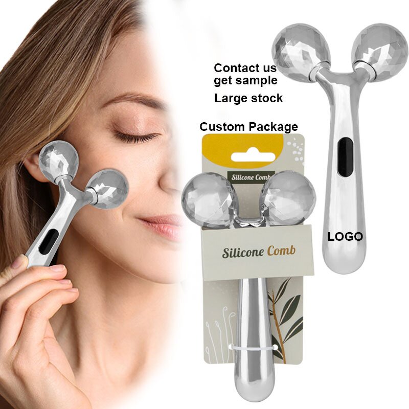 Facial Roller Manufacturer - OEM Custom 3D ABS Body Lifting Massager Metal Beauty Bar for Slimming Legs Arms