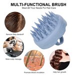 Scalp Massager Comb Manufacturer - Eco-friendly Silicone Head Washer Shower Scrubber for Dandruff Removing