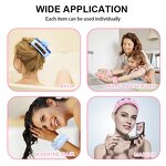Makeup Tool Set Manufacturer - Custom Package Spa Wrist Washband Hairband Sponge with Travel Washbag