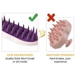 Hair Growth Comb Manufacturer - Custom Private Label Dandruff Treatment Deep Cleansing Scalp Scrubber for All Hair Types