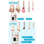 Makeup Brush Cleaner Manufacturer - Factory Price 3 in 1 USB Electric Automatic Cleaning Quick-Drying Cosmetics Brush Washer