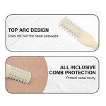 Nose Hair Trimmer Manufacturer - New Portable Double Head Nasal Shaver Manual Safe 360 Degree Rotating for Women Men