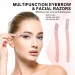 Eyebrow Razor Set Manufacturer - Custom Hair Identifier Spray Skin Care Moisturizing Nourishing Body Face Hair Shaving Tool