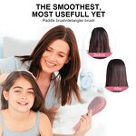 Massage Comb Manufacturer - Custom Retractable Anti-static Scalp Cleaning Fluffy Portable Hair Straightening Tool