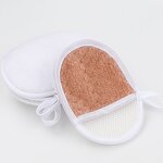 Makeup Remover Glove Manufacturer - Customization Logo Soft Microfiber Reusable Scrubbing Cleaning Face Towel Mitts for Spa