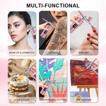 Airbrush Compressor Machine Manufacturer - Portable Smart LCD Screen Cordless Auto Rechargeable Nail Art Paint Makeup Spray Gun