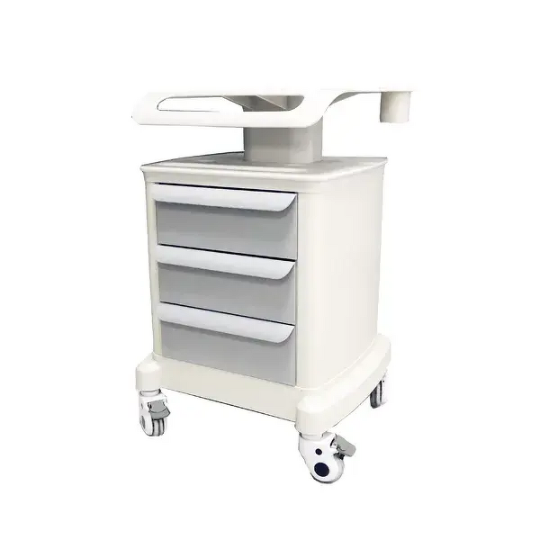Beauty Trolley Cart Stand Manufacturer - Economical With Tray Salon Use Trolley