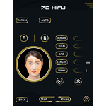 Portable Hifu Machine Manufacturer - Korea Painless 3 Cartridge Face Lifting Anti-Wrinkle Device