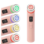 EMS Facial Massage Machine Manufacturer - 6 in 1 Microcurrent Electroporation 4 Colors LED Light Device