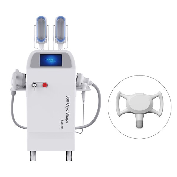 Vertical 360 Cryolipolysis Machine Manufacturer - Double Chin 1600W Weight Loss Fat Removal Device