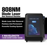Diode Laser Hair Removal Machine Manufacturer - 755 808 1064nm Salon Use Permanent Hair Removal Device