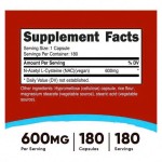 Hot Sales Capsules Manufacturer High Strength Supplement Healthcare Supplement NAC Capsule