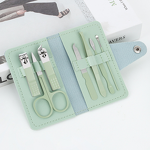 Nail Clipper Set Manufacturer - 7-Piece Carbon Steel with Foldable Bag Home Beauty Kit Manicure Tools Gift