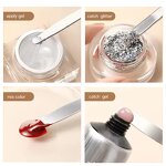 Nail Stirring Stick Manufacturer - Natural Wood Glue Mixing Halo for Oil Dyeing & Color Painting Makeup Tools