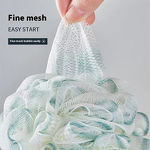 Bath Flower Ball Manufacturer - Factory Wholesale Large Magic Universal Bathroom Exfoliating Bathing Tool PE Material