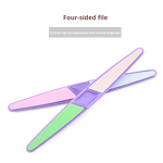 Nail File Manufacturer - Wholesale Colorful 4 Way Diamond Sanding & Polishing