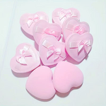 Makeup Sponge Manufacturer - Heart Bow Dry & Wet Cotton Candy Air Cushion Powder Foundation BB Cream Puffs