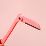 Facial Razor Manufacturer - Multipurpose Stainless Steel Shaver Foldable Plastic Portable Hair Trimmer for Women