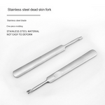 Cuticle Fork Manufacturer - Stainless Steel U-Shaped Sharp Remover File for Nail Care