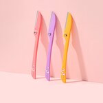 Facial Razor Manufacturer - Multipurpose Stainless Steel Shaver Foldable Plastic Portable Hair Trimmer for Women