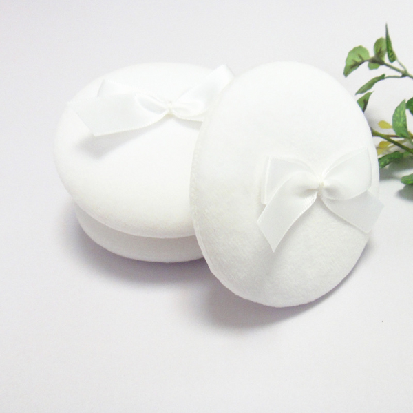 Powder Puff Manufacturer - Microfiber Cosmetics Beauty Crystal Velvet Round Face for Makeup